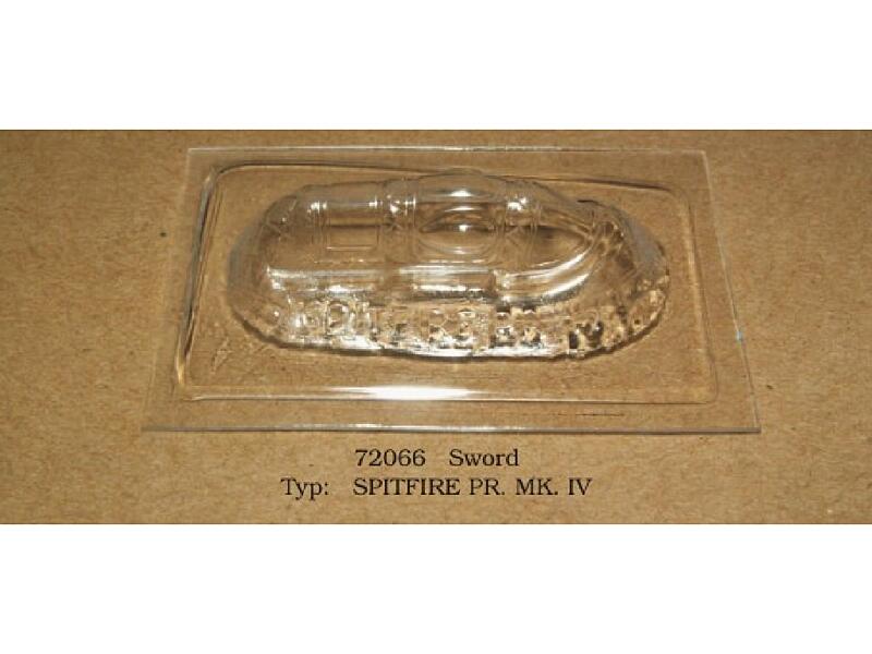 Rob Taurus - 72066 - Vacu kabina - Spitfire PR. MK. IV - Sword 1:72