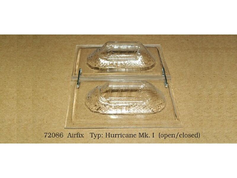 Rob Taurus - 72086 - Vacu kabina - Hurricane MK. I /open-closed/ - Airfix 1:72