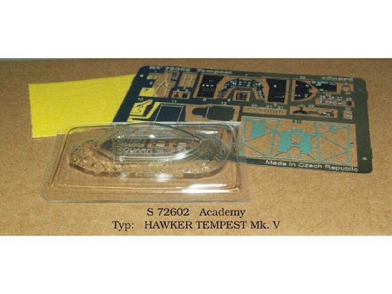 Rob Taurus - S72602 - Vacu kabina SET - Hawker Tempest MK. V - Academy 1:72
