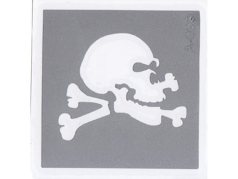 Šablona pro třpytivé tetování  A006