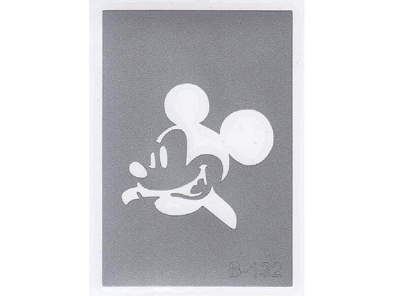 Šablona pro třpytivé tetování  B132