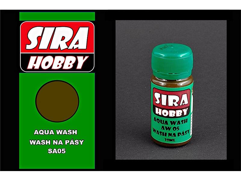 Síra hobby - Aqua wash - Track - Na pásy