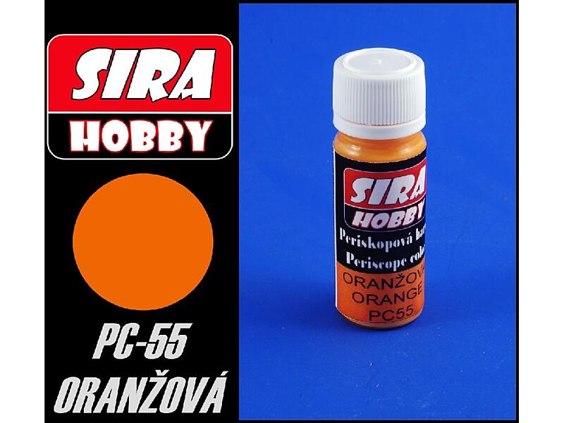 Síra Hobby - PC55 - Periskopová barva - Oranžová 10ml