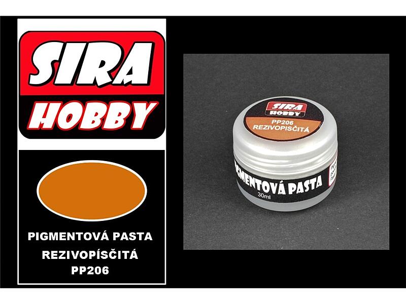 Síra hobby - Pigmentová pasta - Rezivopísčitá