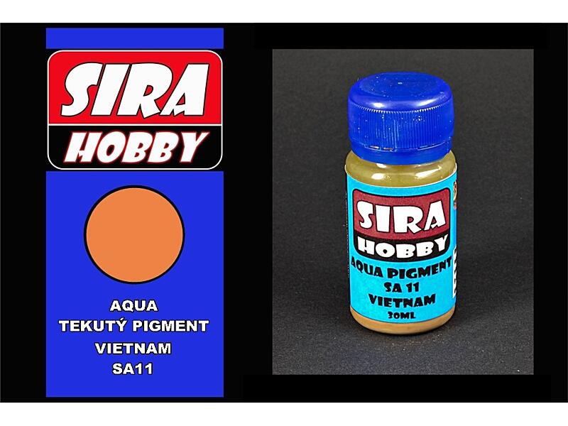 Síra hobby - Aqua tekutý pigment - Vietnam