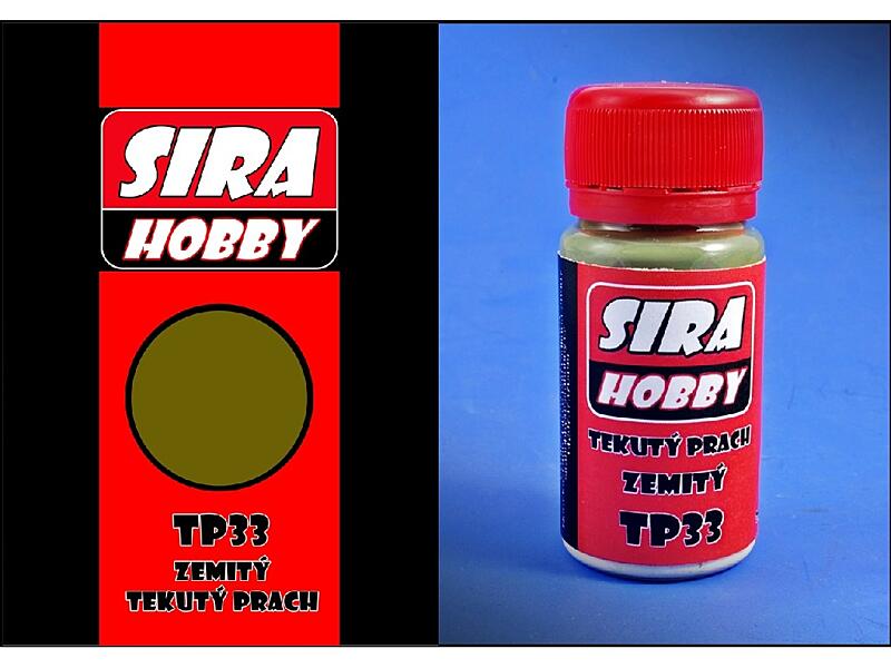 Síra hobby - Tekutý prach - Zemitý
