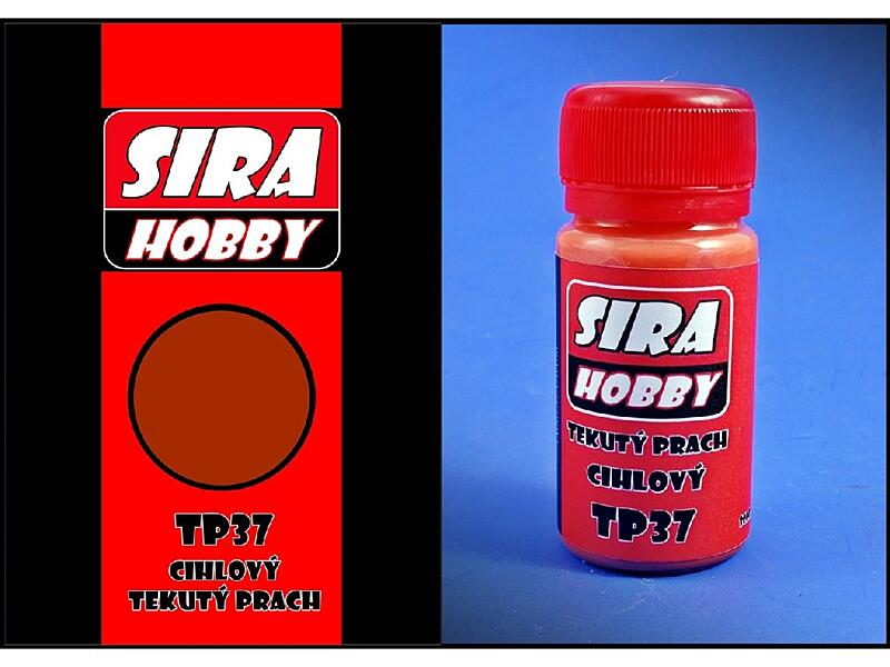 Síra hobby - Tekutý prach - Cihlový