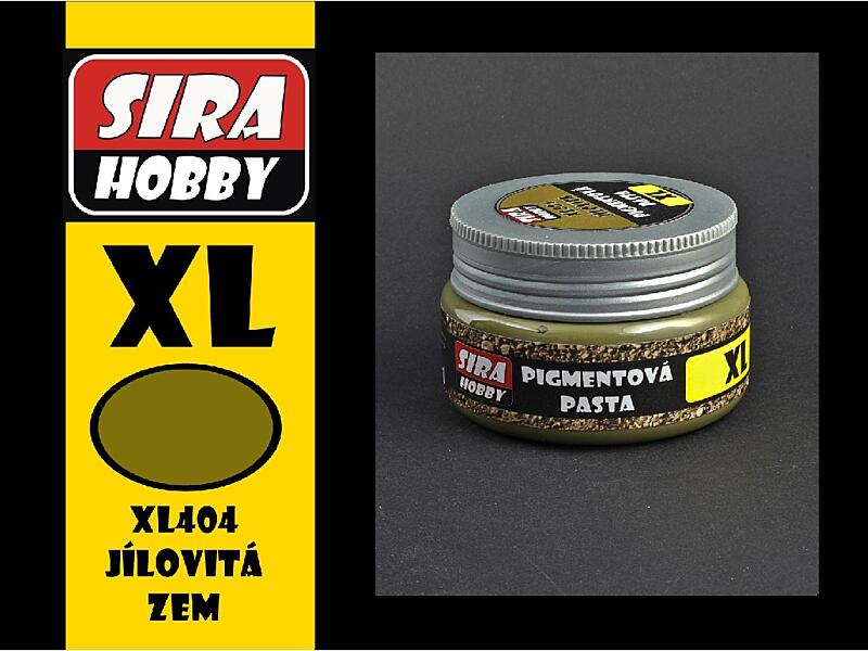 Síra hobby - Pigmentová pasta - Jílovitá zem 100ml