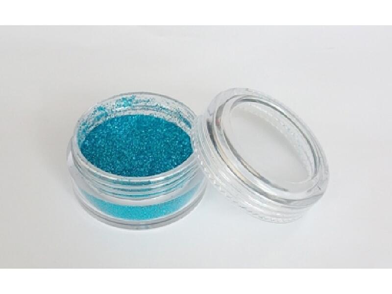 Třpytivý prášek - Light blue 30 ml