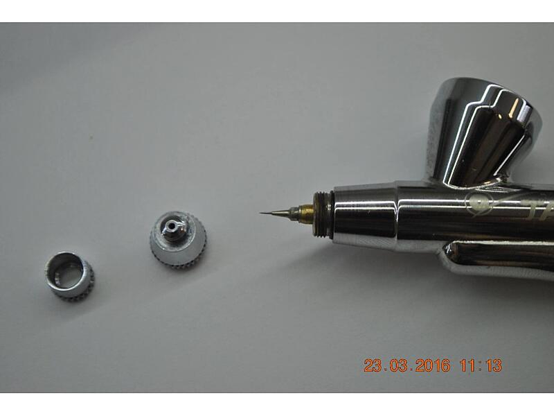 Výměna těsnění šroubovací trysky